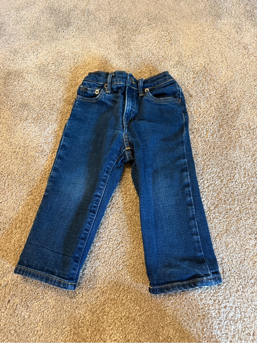 Polo by Ralph Lauren Boys Blue Denim Jeans - Straight Leg